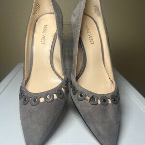 Nine West Marista Grey Pumps 5M